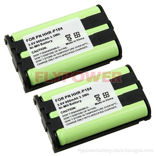 3.6V AAA900mAh Ni-MH Rechargeable Battery Pack Hhr-P104 for Cordless Phone (3S of FH-AAA900)